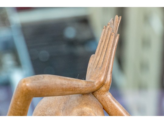 Bali Carved Wood Figure