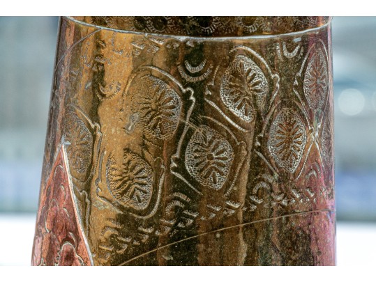 Collection Of Four Antique Middle Eastern Metal Ewers