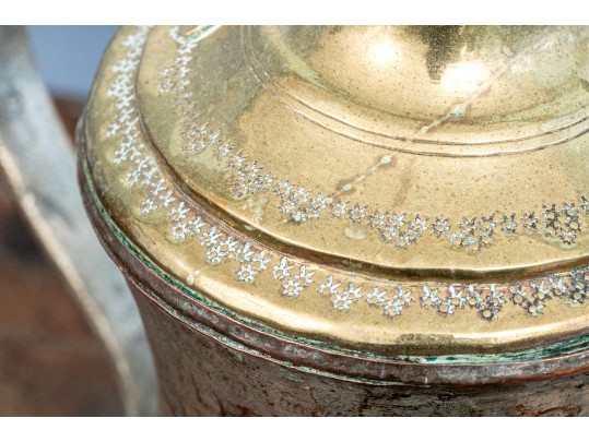 Collection Of Four Antique Middle Eastern Metal Ewers