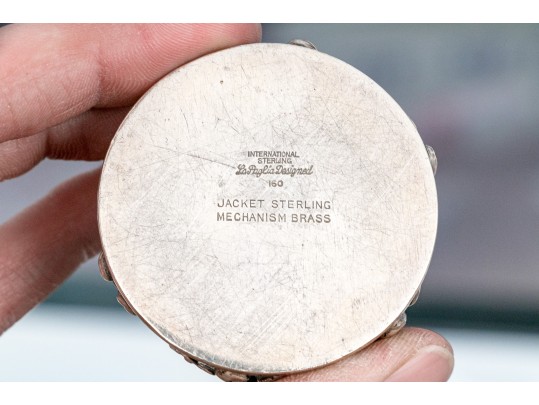 Vintage International Sterling And Brass Lighter