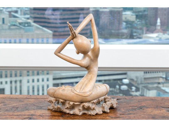 Bali Carved Wood Figure