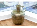 Large Antique Eastern Brass Lidded Jug