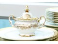 Large Vintage Raynaud Limoges Partial Dinner Service With Complementary Vintage Coffee Set