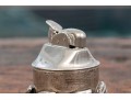 Vintage International Sterling And Brass Lighter