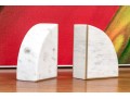 Pair Of Vintage Marble Bookends