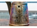 Fine Vintage Middle Eastern Brass Coffee Set