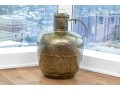 Large Antique Eastern Brass Lidded Jug