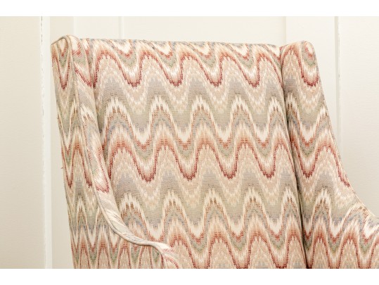 Chic Upholstered Accent Arm Chair