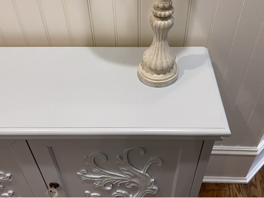 Beautiful Blue Painted Console