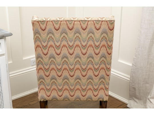 Chic Upholstered Accent Arm Chair