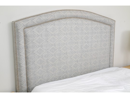 Lovely Headboard With Nailhead Trim