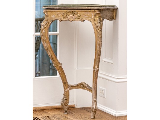 Antique French Wall Mounted Side Tables