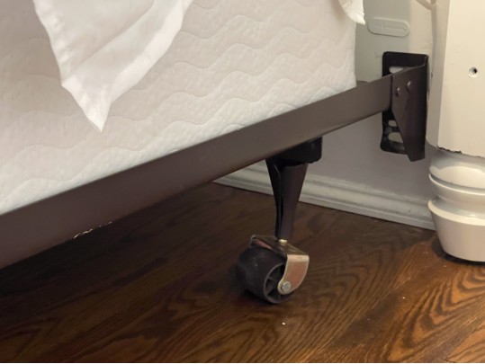 Elegant French Bedstead With Fleur De Lis Finial 