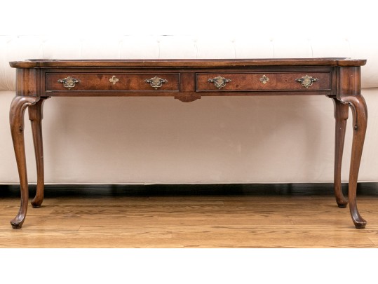 Fabulous Burled Wood Console