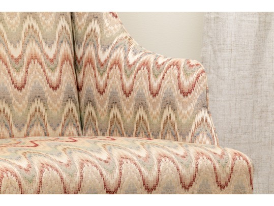 Chic Upholstered Accent Arm Chair