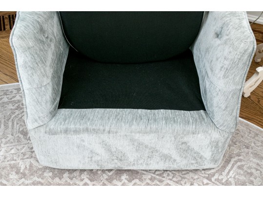 Pair Of Handsome Tub Back Swivel Chairs