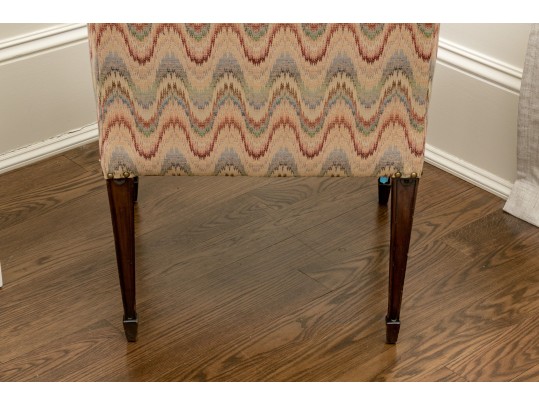 Chic Upholstered Accent Arm Chair