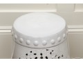 Chinese Blanc De Chine Pierced Ceramic Garden Stool