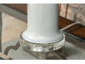 Pair Of Graceful Glass Lamps