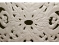 White Asian Garden Stool