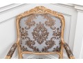 Elegant Louis XV Style Upholstered Fauteuil