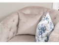 Pair Of Grey Upholstered Tub Back Chairs