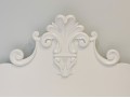 Elegant French Bedstead With Fleur De Lis Finial 