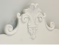 Elegant French Bedstead With Fleur De Lis Finial 