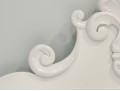 Elegant French Bedstead With Fleur De Lis Finial 