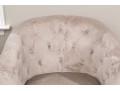 Pair Of Grey Upholstered Tub Back Chairs