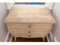 Wooden French Style Chest Of Drawers With Intricate Floral Carvings 