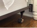 Elegant French Bedstead With Fleur De Lis Finial 