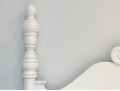 Elegant French Bedstead With Fleur De Lis Finial 