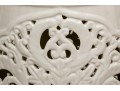 White Asian Garden Stool