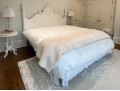 Elegant French Bedstead With Fleur De Lis Finial 