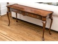 Fabulous Burled Wood Console