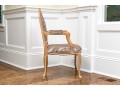 Elegant Louis XV Style Upholstered Fauteuil