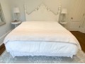 Elegant French Bedstead With Fleur De Lis Finial 