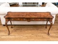 Fabulous Burled Wood Console