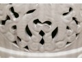 Chinese Blanc De Chine Pierced Ceramic Garden Stool