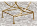 Chic Contemporary Faux Marble Side Tables