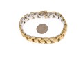 14K Italian Ladder Chain Bracelet