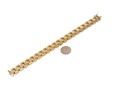 14K Italian Ladder Chain Bracelet