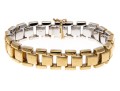 14K Italian Ladder Chain Bracelet
