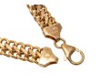 10k Yellow Gold Hollow Woven Link Bracelet