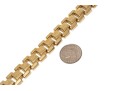 14K Italian Ladder Chain Bracelet