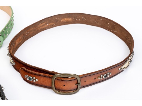 Lot Of Four Assorted Fashion Belts
