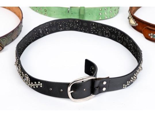 Lot Of Four Assorted Fashion Belts