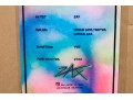 EM Zax (Am.,20th/21st C,) Multi Media Hand Painted 3D Pop Art Sculpture, 