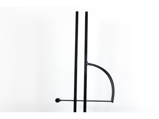 Mid-Century Steel Magazine Rack